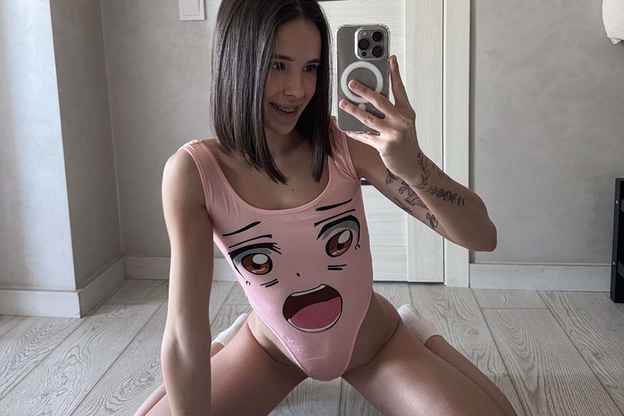 Model Tina in Port-of-Spain